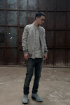 BORIS BIDJAN SABERI Jacket J3.2 ST FDA10003 Charcoal Grey PBBS37